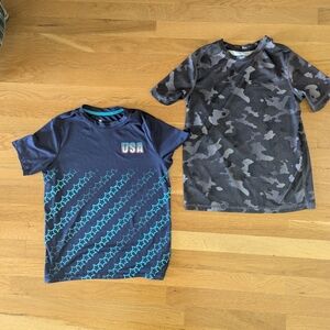 Boys All in Motion Size L (10/12) shirts - two